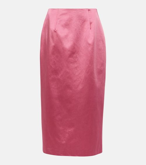 Carolina Herrera Satin midi...