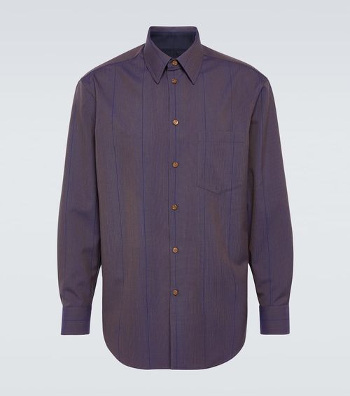 Burberry Striped wool shirt