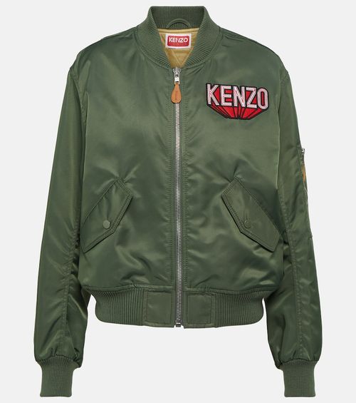 Kenzo Logo bomber jacket