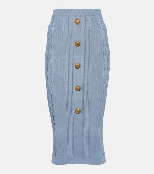 Balmain Knitted pencil skirt