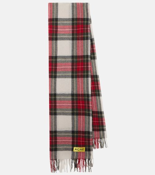 Acne Studios Checked wool and...