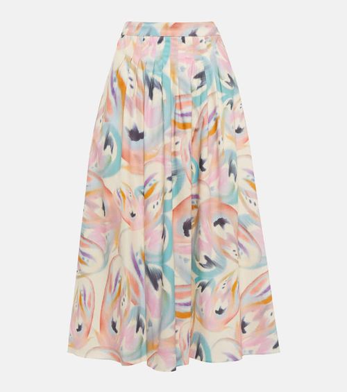 Etro Printed pleated cotton...