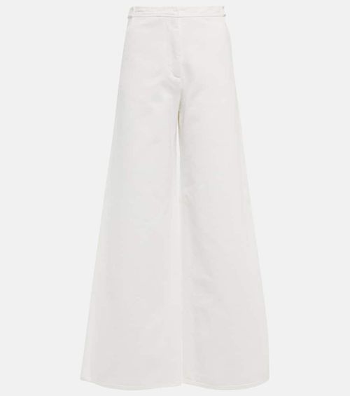 Loro Piana High-rise wide-leg...