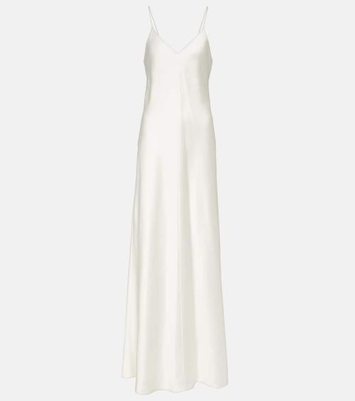 The Row Guinevere silk slip...