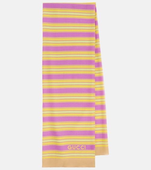 Gucci Striped silk and cotton...