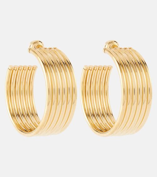 Alaïa Loop hoop earrings