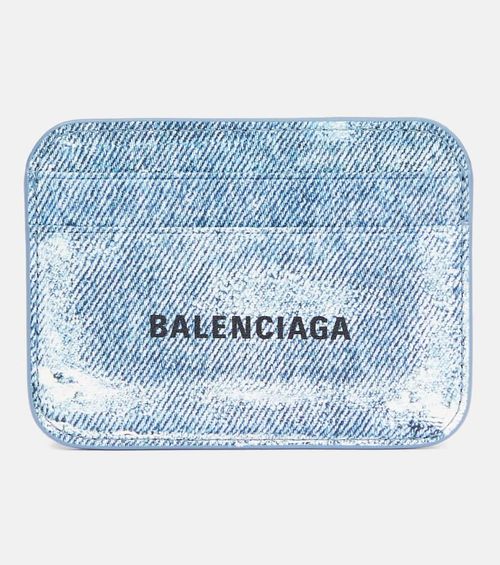 Balenciaga Printed leather...