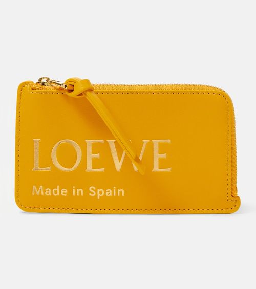 Loewe Logo-embossed leather...