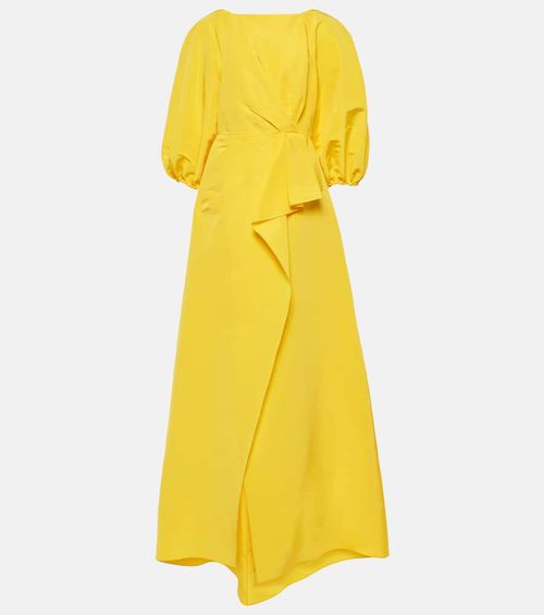 Carolina Herrera Draped silk...