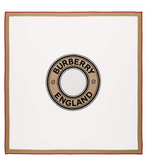 Burberry Kids Baby logo wool...