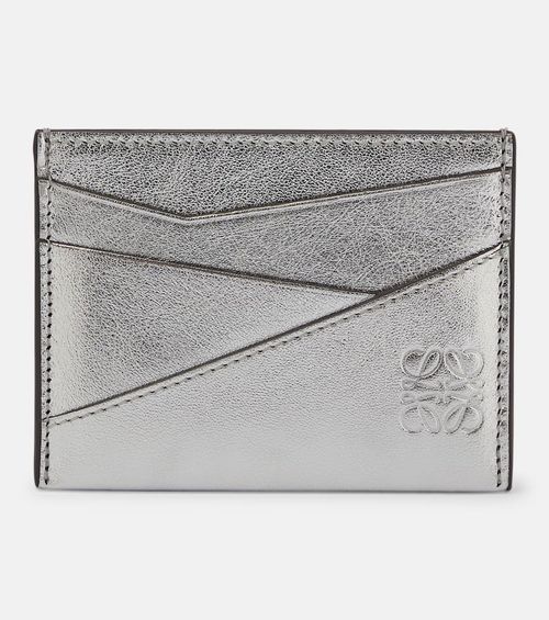 Loewe Puzzle metallic leather...