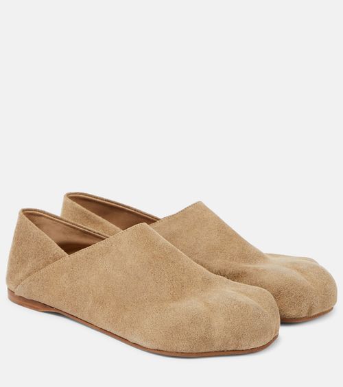 JW Anderson Paw suede loafers