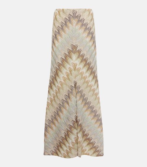 Missoni Zig Zag lamé maxi...