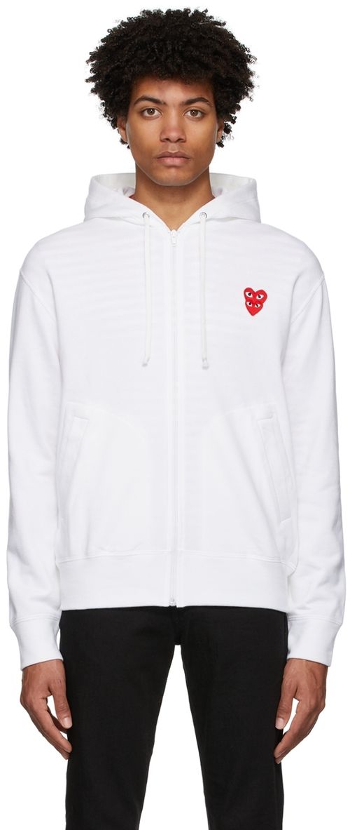 COMME des GARÇONS PLAY White...