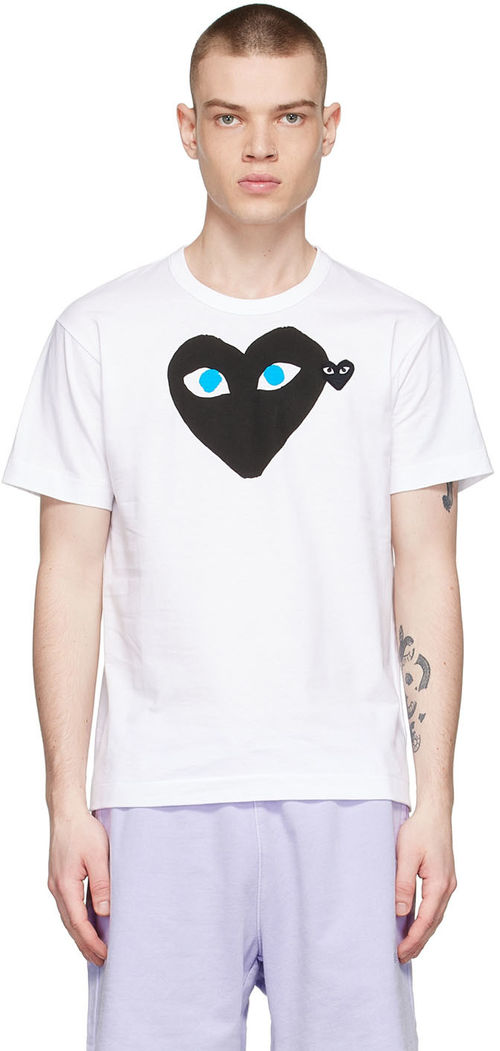 COMME des GARÇONS PLAY White...