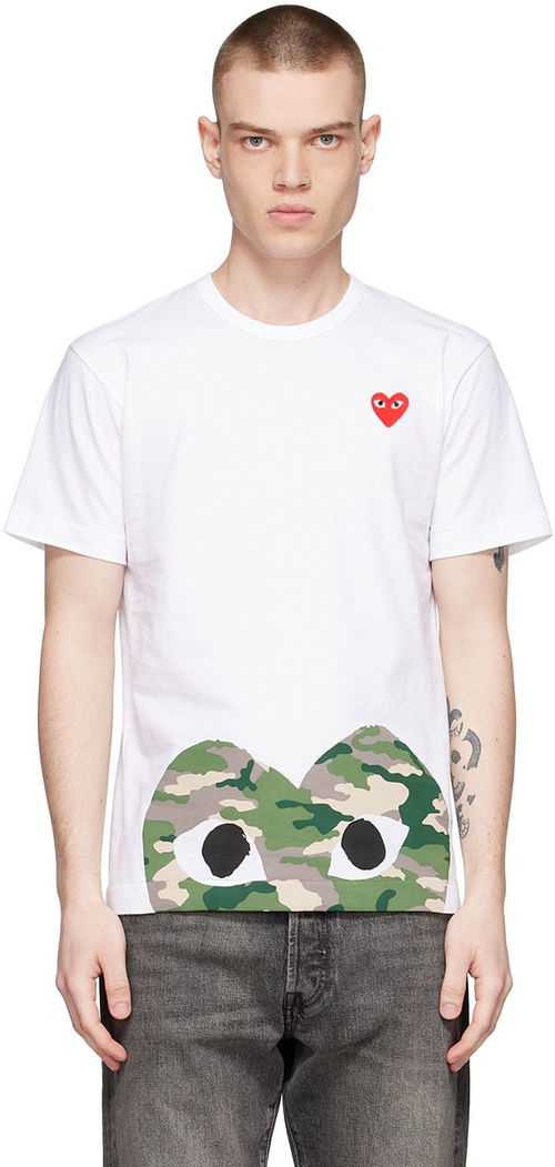 COMME des GARÇONS PLAY White...