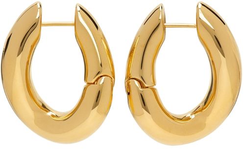 Balenciaga Gold Loop Earrings