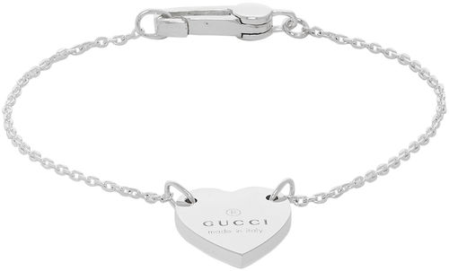 Gucci Silver Trademark Heart...