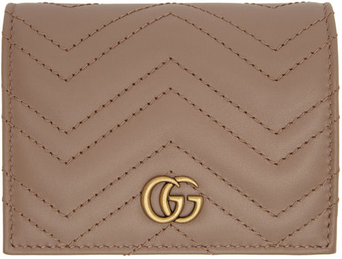 Gucci Pink GG Marmont Card...