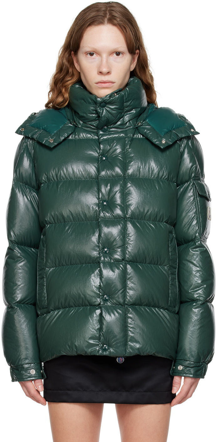 Moncler Green Moncler Maya 70 Down Jacket 1260.00 Grazia