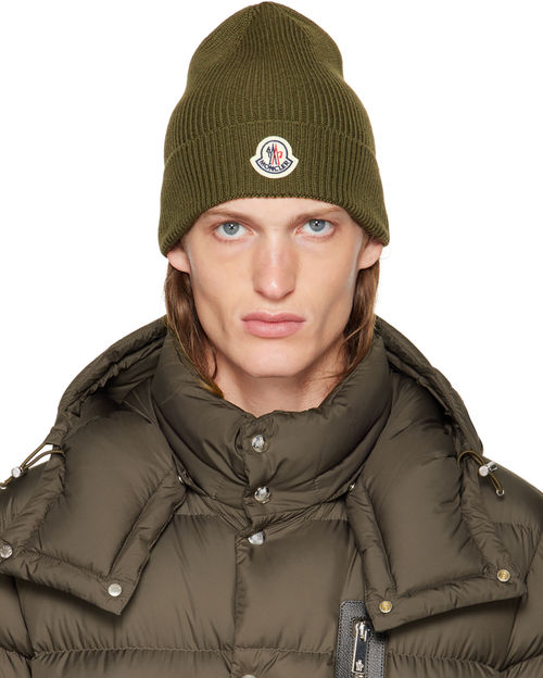 Moncler Green Rolled Brim...