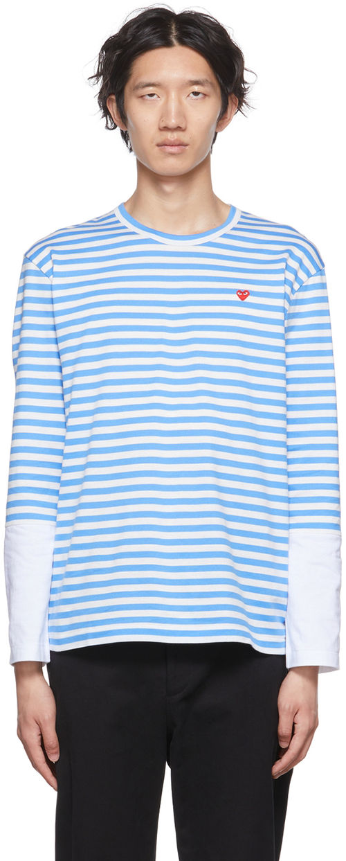 COMME des GARÇONS PLAY Blue &...
