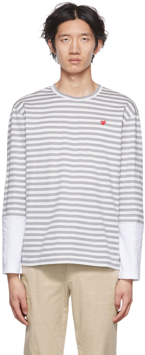 COMME des GARÇONS PLAY Gray &...
