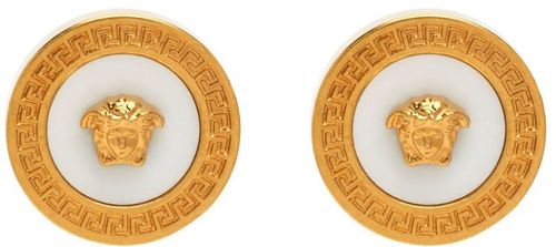 Versace Gold & White Enameled...