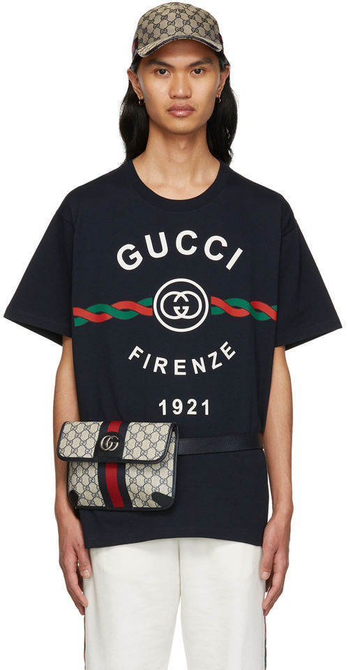 Gucci Navy 'Gucci Firenze...