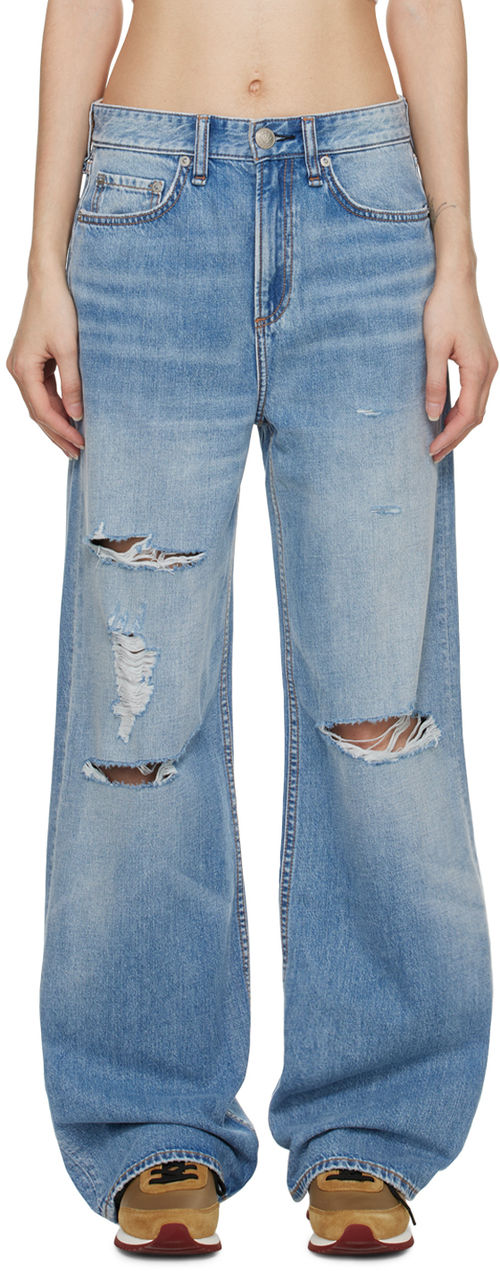 rag & bone Blue Logan Jeans