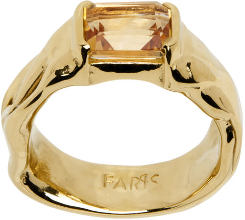 FARIS SSENSE Exclusive Gold...