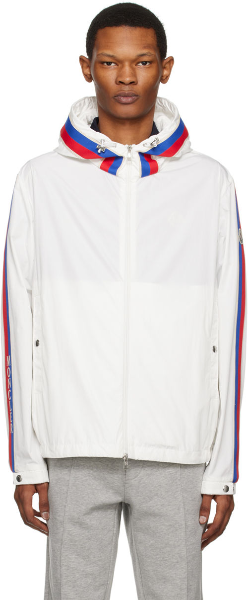 Moncler White Rukbat Jacket