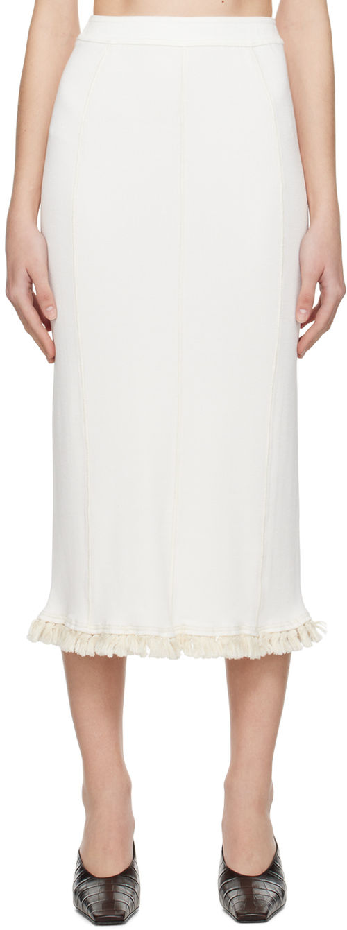 Acne Studios White Tassel...