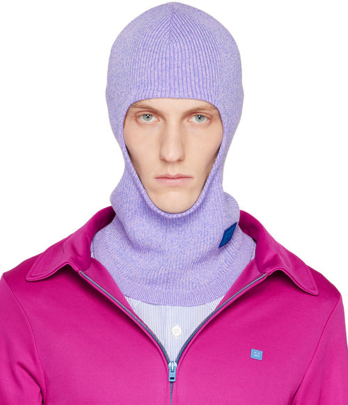 Acne Studios Purple Ribbed...