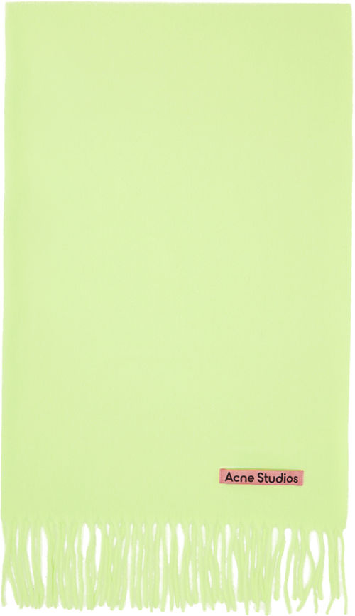 Acne Studios Green Fringe...