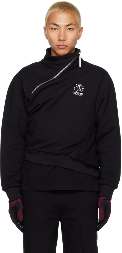 SPENCER BADU Black Zip-Up...