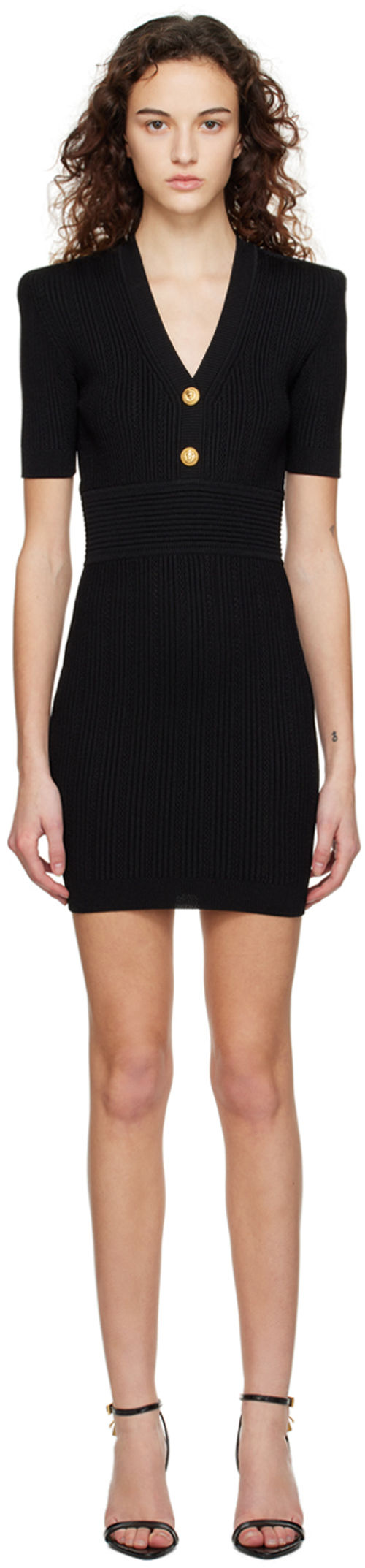 Balmain Black Bodycon...