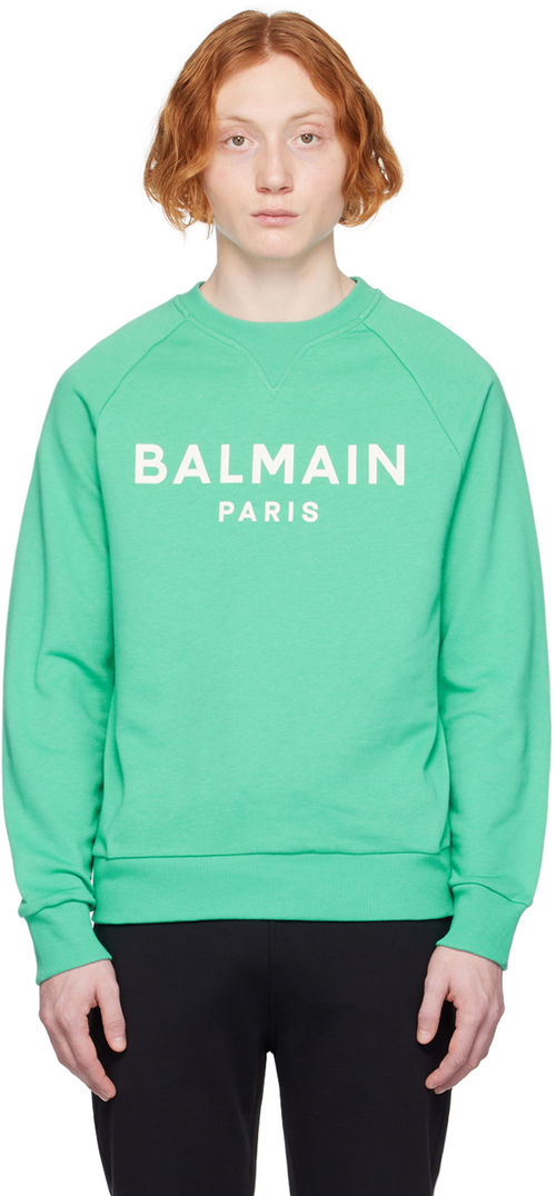 Balmain Green Printed...