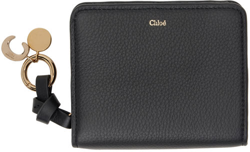 Chloé Black Alphabet Zip...