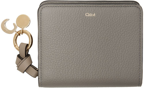 Chloé Gray Alphabet Zip...