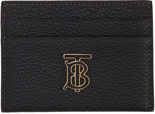 Burberry Black TB Card Holder