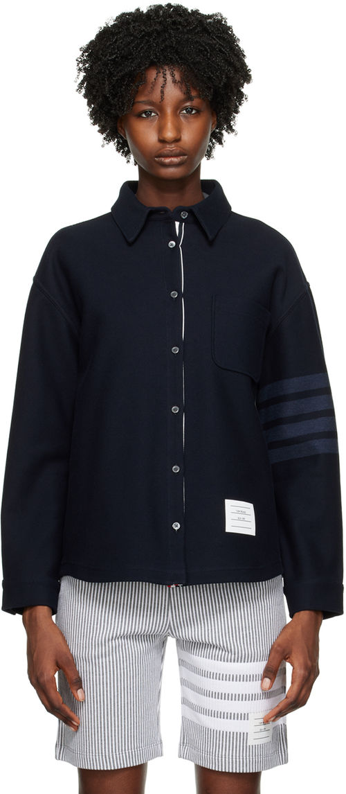 Thom Browne Navy Oversized...