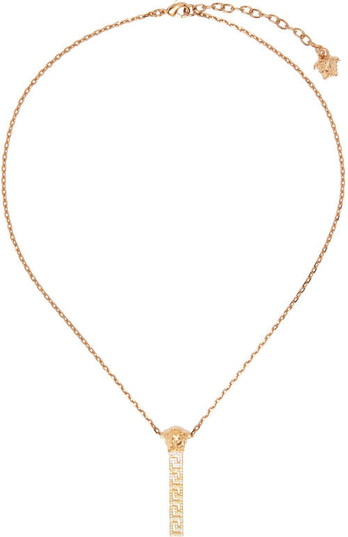 Versace Gold Greca Necklace