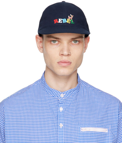 UNDERCOVER Navy 'Rebel' Cap