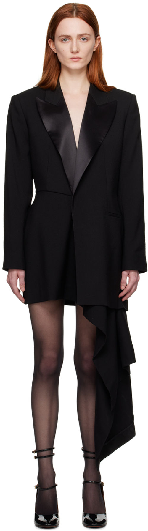 ALAÏA Black Tailored Mini...