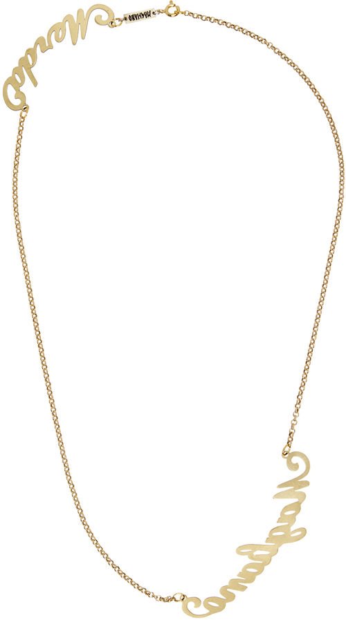 Magliano Gold Merda Necklace