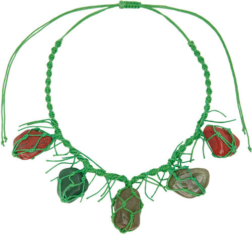 Chopova Lowena Green Macrame...