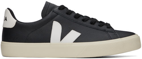 VEJA Black Campo Sneakers