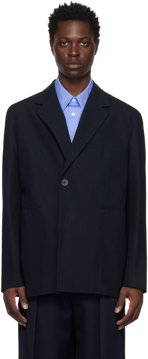 WOOYOUNGMI Navy Single Blazer