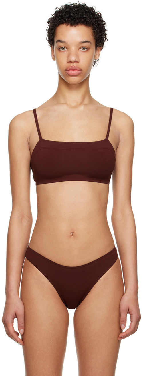 ERES Brown Azur Bikini Top